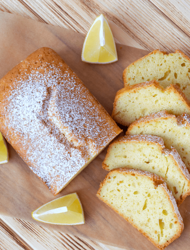 Cake au citron & huile d'olive Délicate