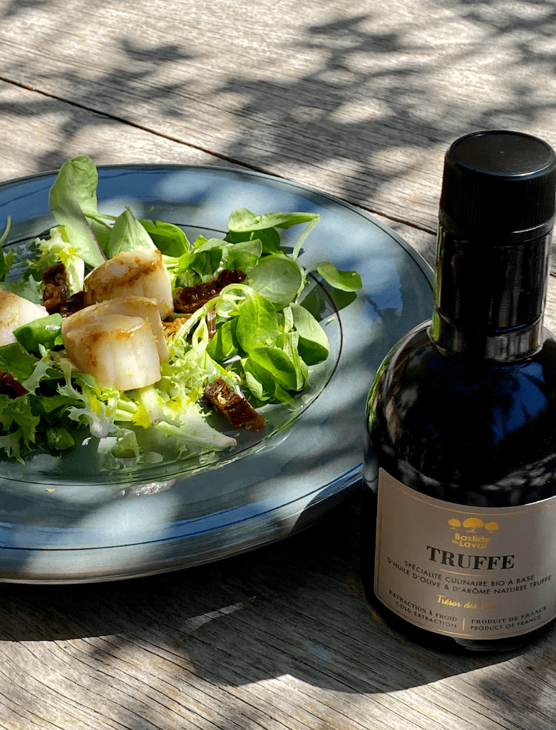 Coquilles Saint Jacques & Huile Truffe