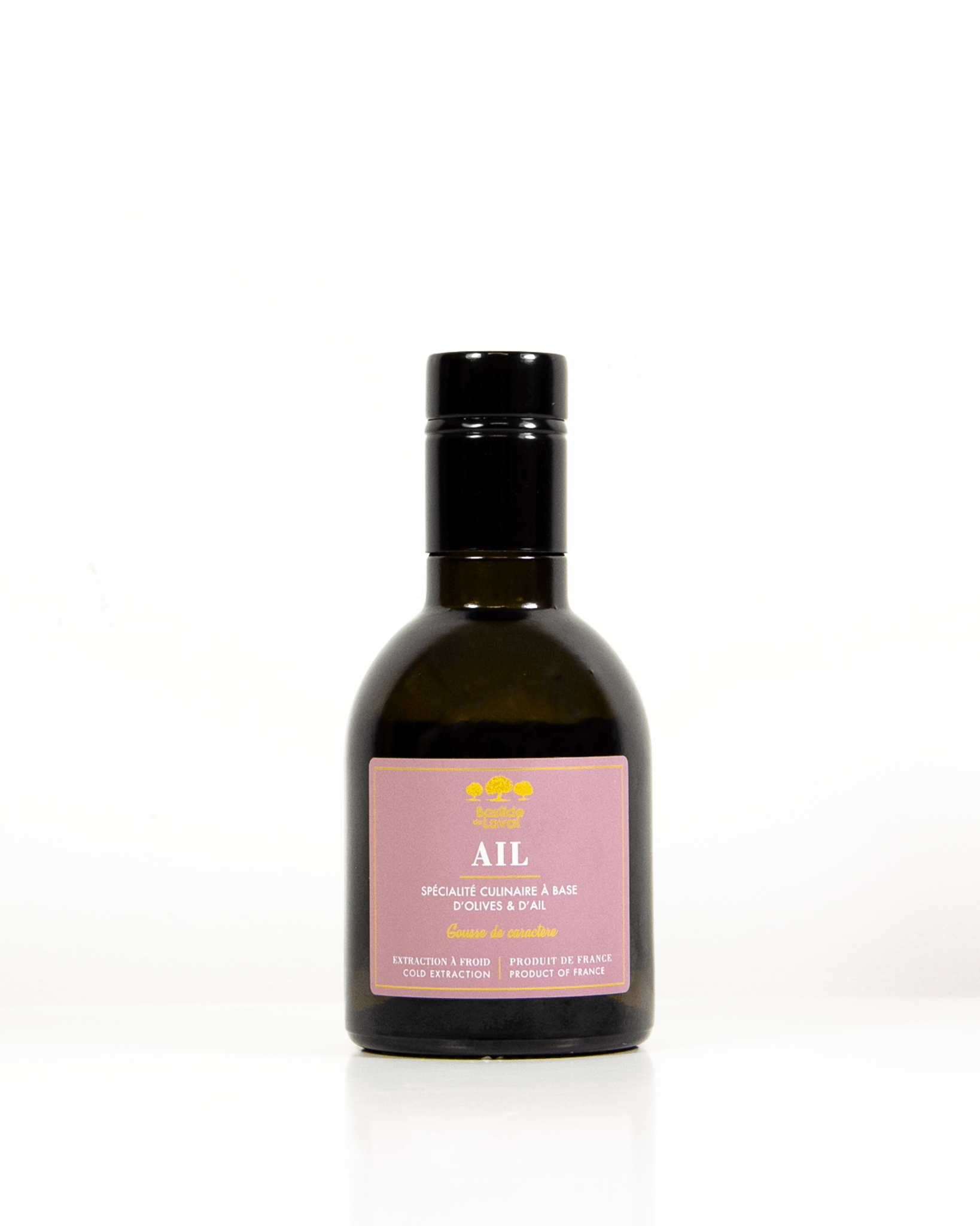 Olivenöl mit Knoblauch 25cl - neue Ernte