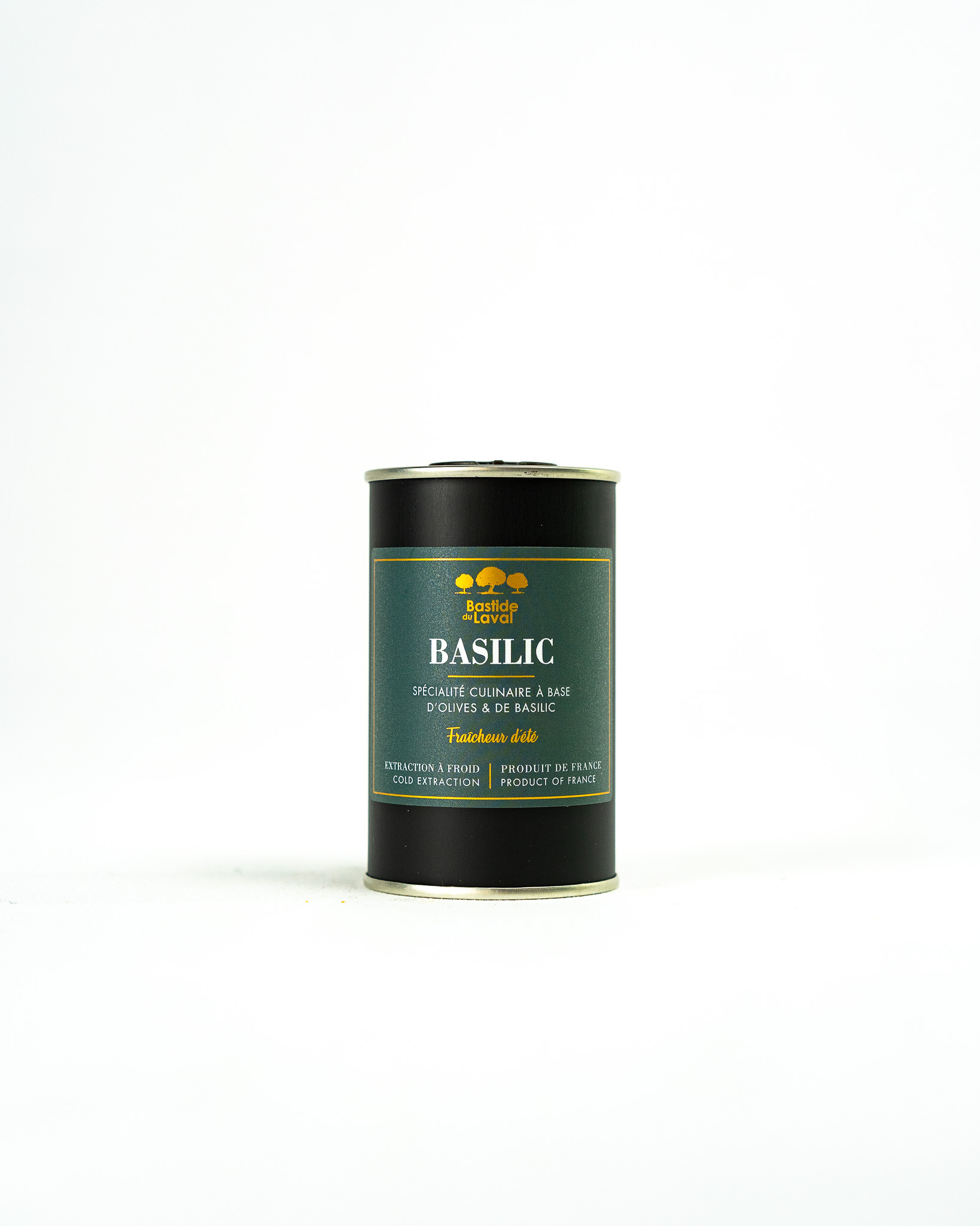 Olive oil with Basil 15cl - New harvest
