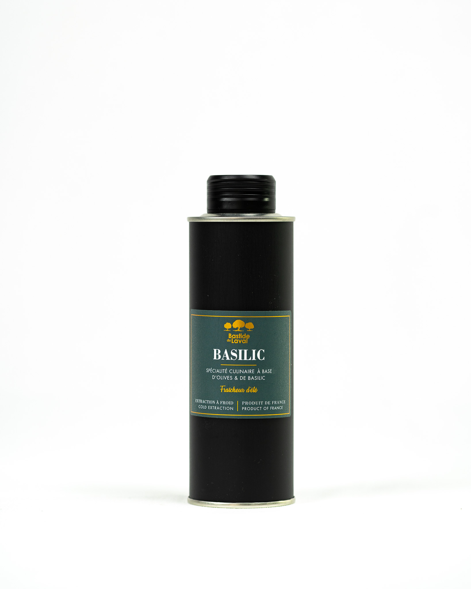 Olive oil with Basil 25cl - New harvest