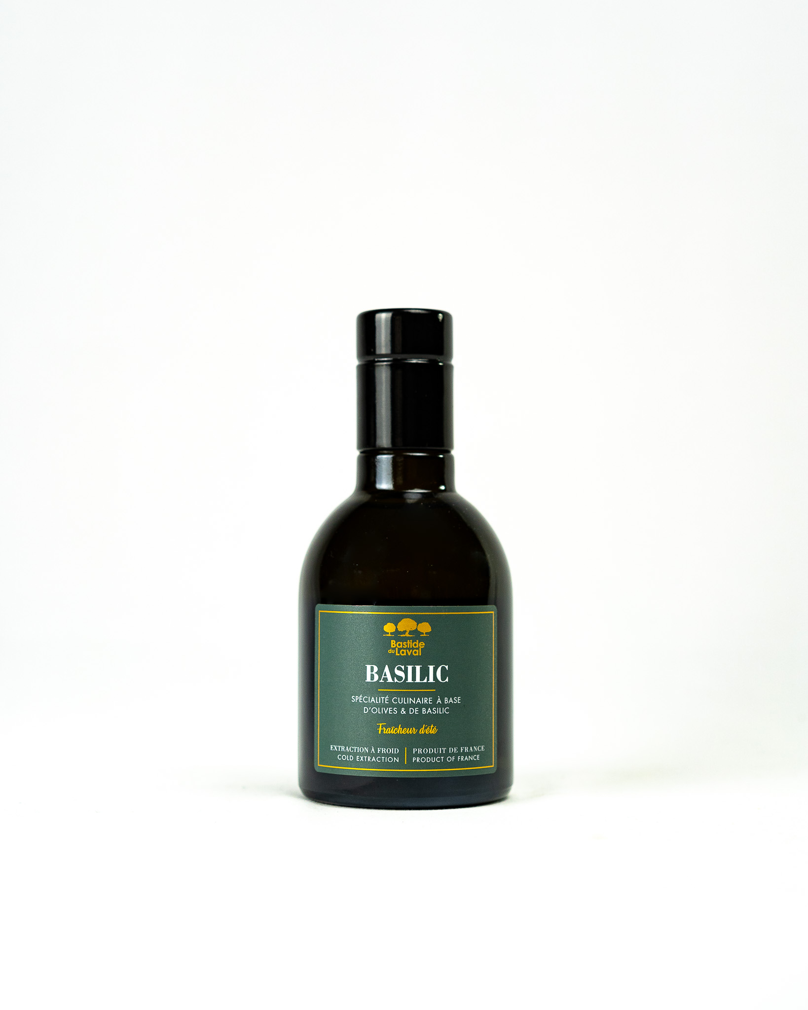 Olivenöl mit Basilikum 25cl - neue Ernte