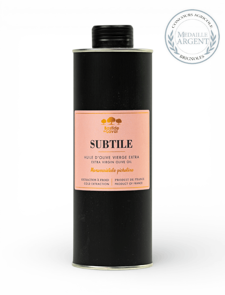 Huile d'olive SUBTILE 50cl - NOUVEAU CRU