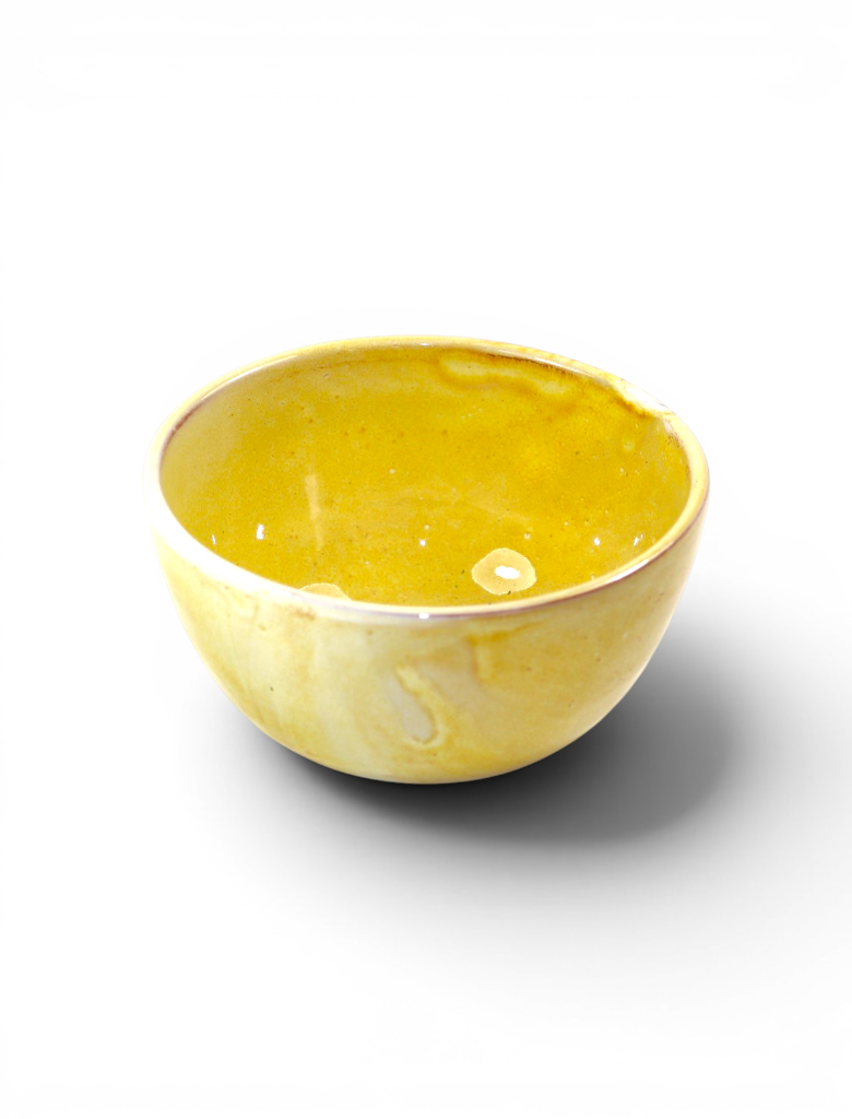 Bol en céramique - jaune