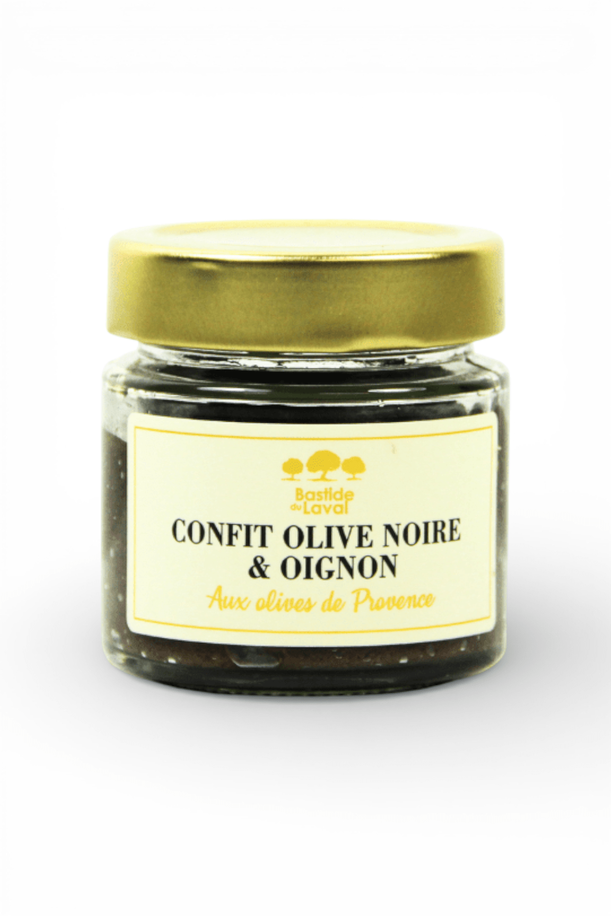 Black olive and onion confit