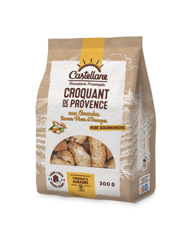 Croquants aux Amandes et Fleur d'Oranger