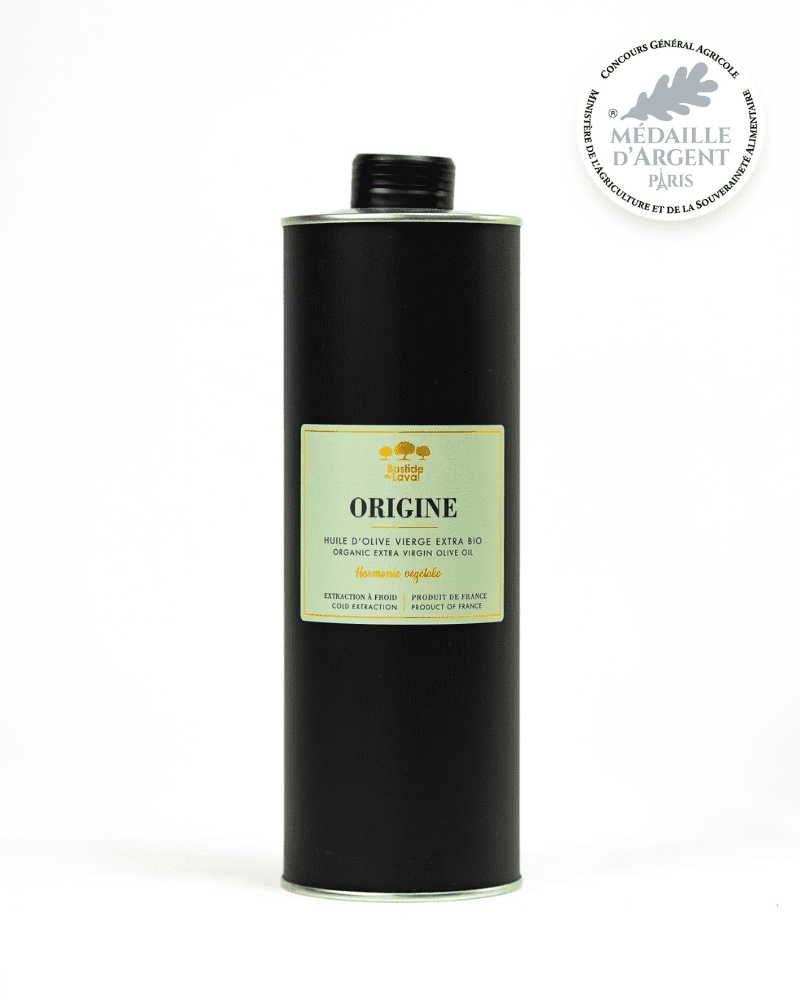 Huile d'olive bio ORIGINE 1L - Nouveau cru