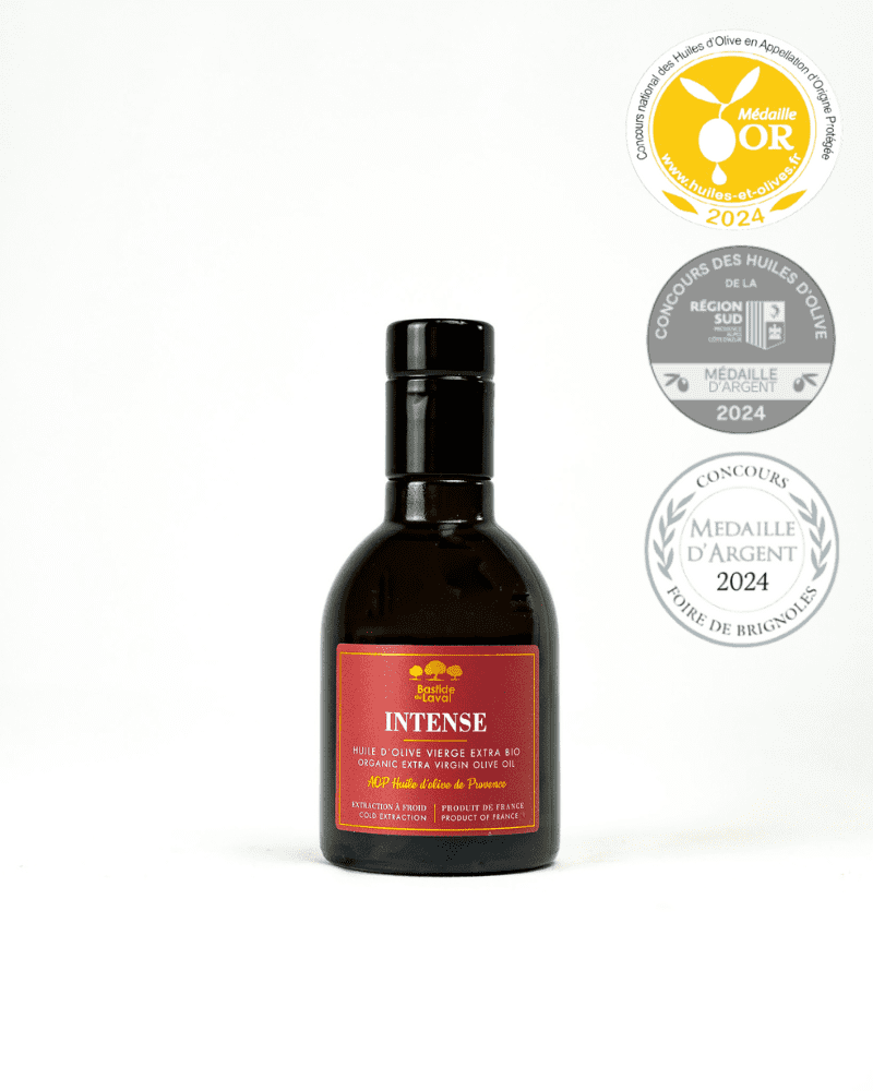 INTENSE organic olive oil 25cl - New harvest