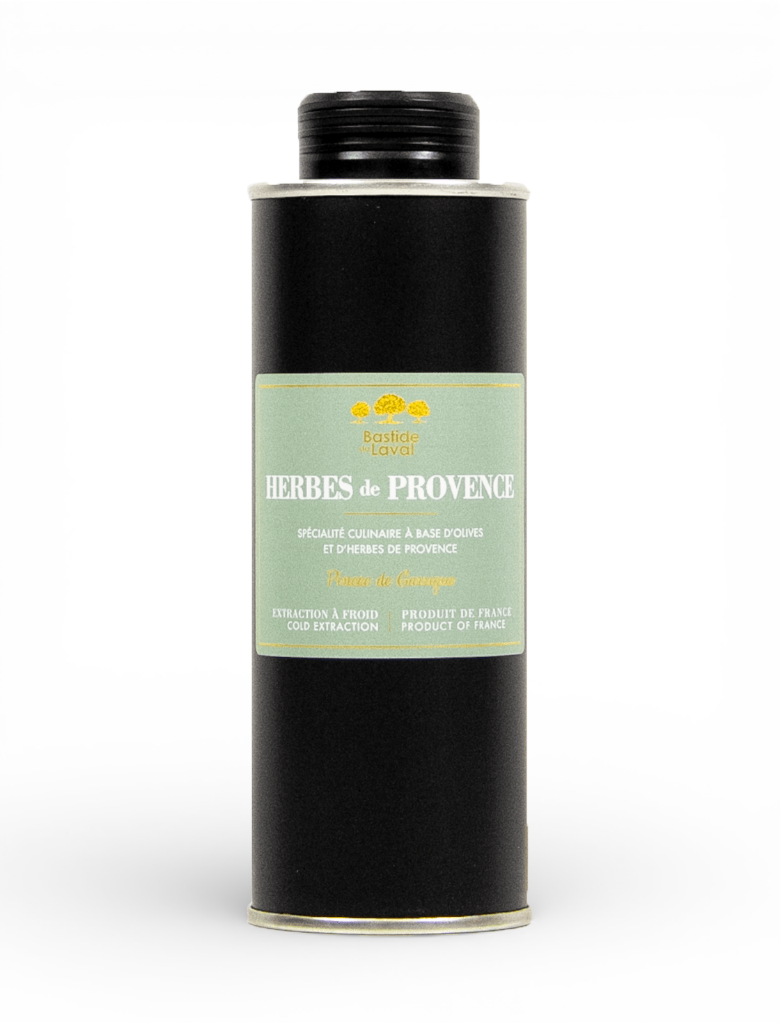 Huile d'olive aux Herbes de Provence 25cl - NOUVEAU CRU