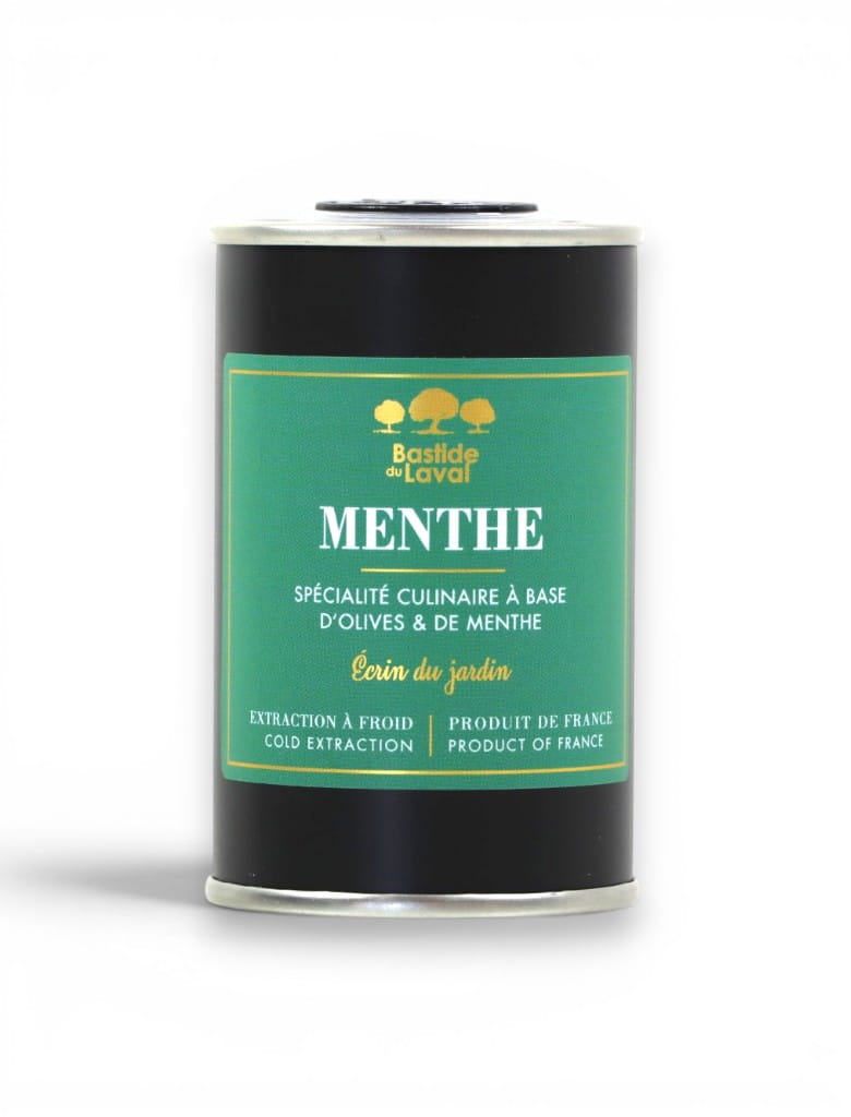 Huile d'olive à la menthe 15cl - NOUVEAU CRU