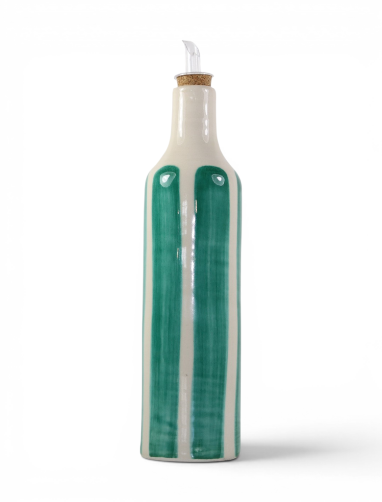 Huilier - vert et blanc 26cm