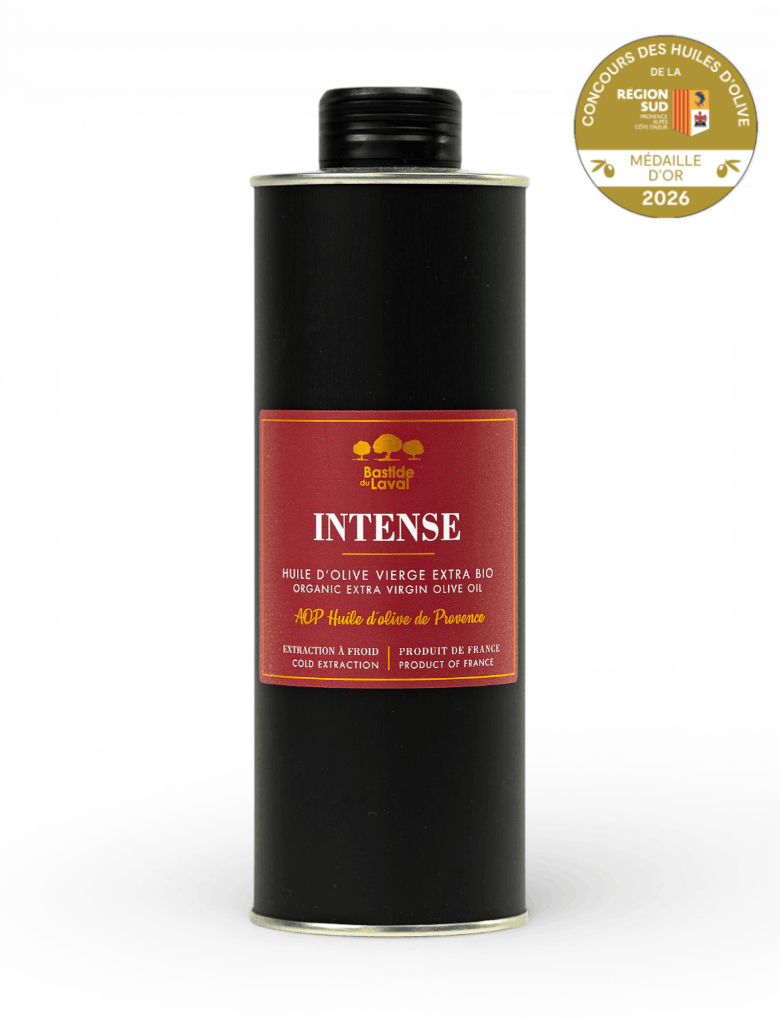 Huile d'olive bio INTENSE 50cl - NOUVEAU CRU