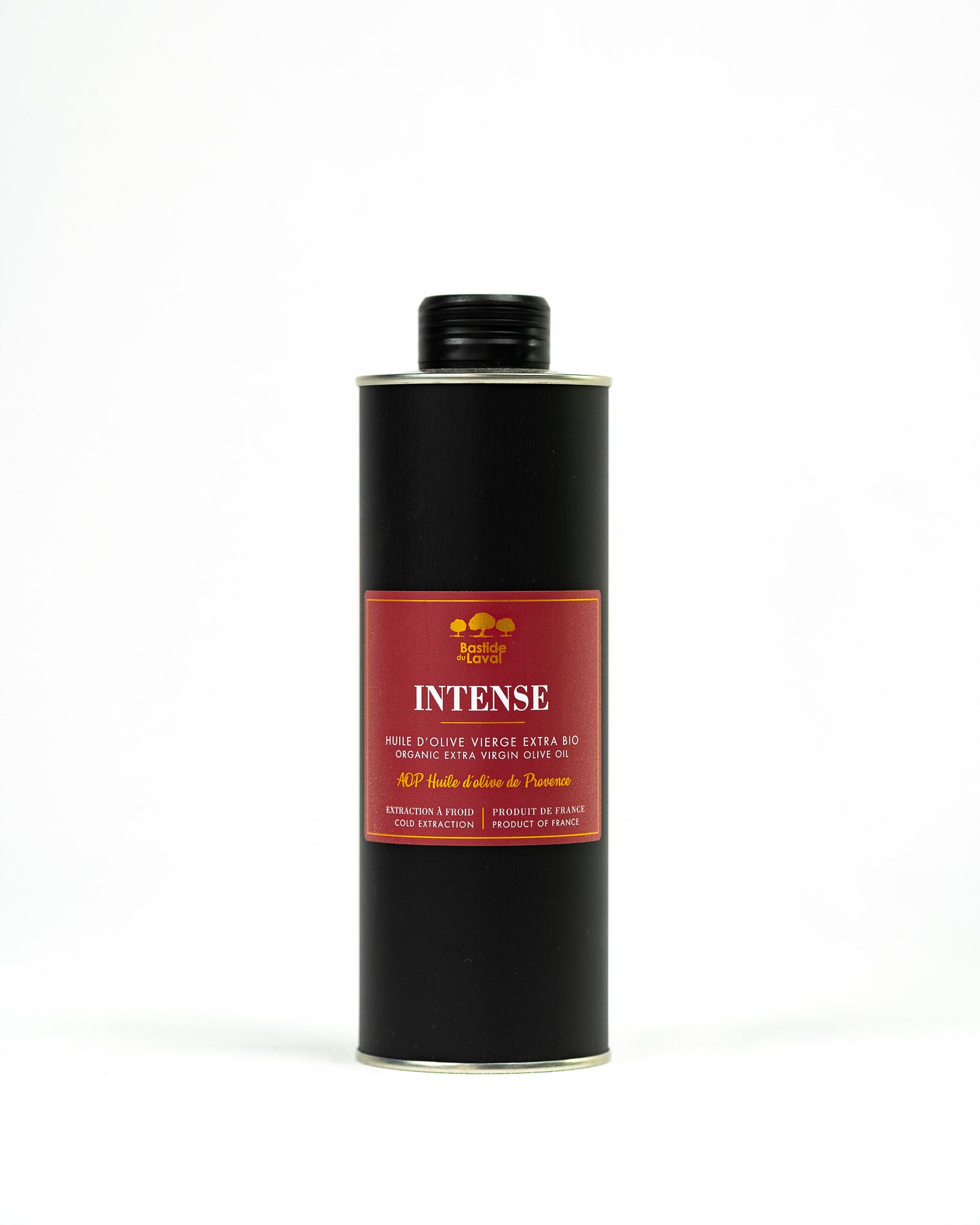 Huile d'olive bio INTENSE 50cl - nouveau cru