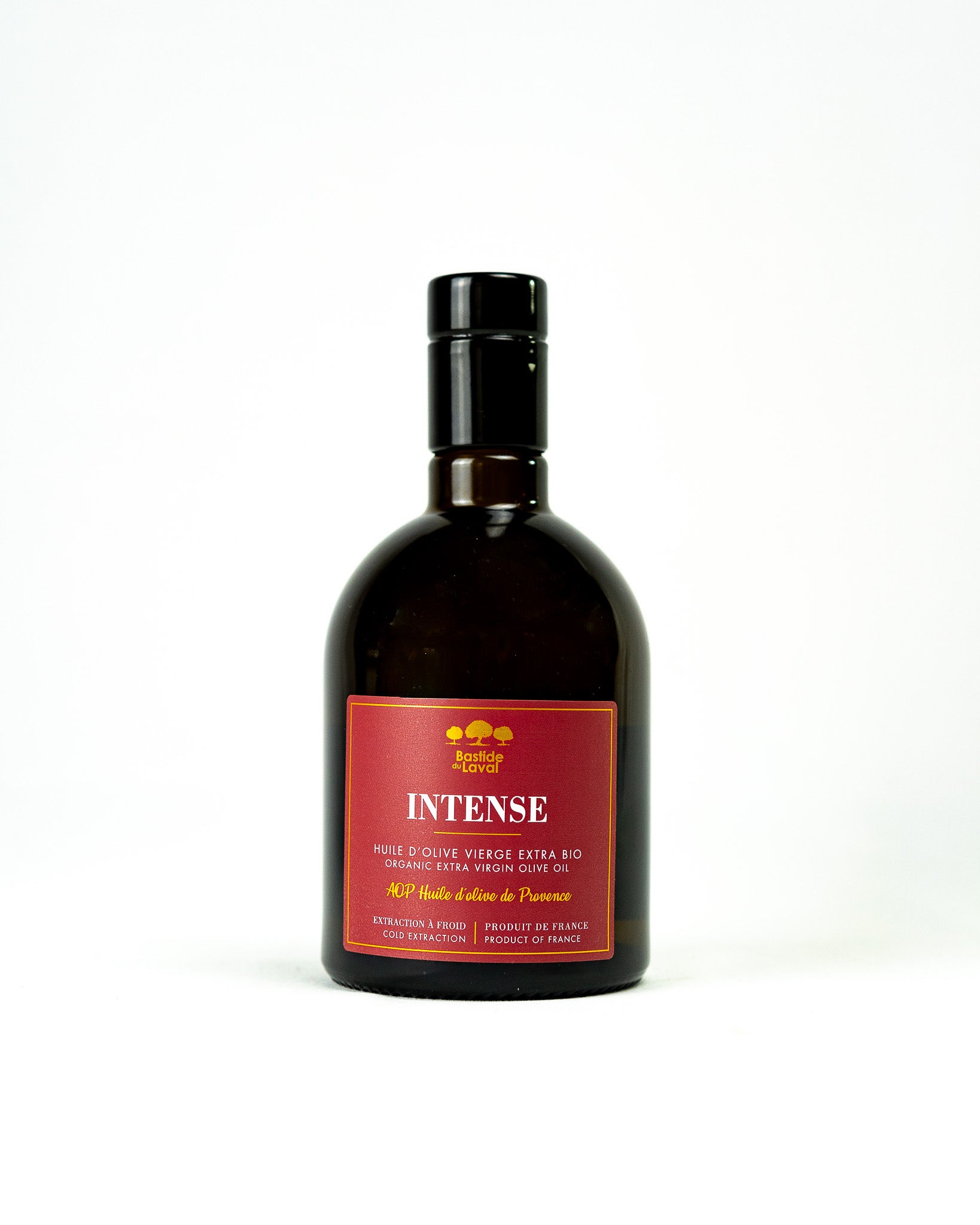 Huile d'olive bio INTENSE 50cl - nouveau cru