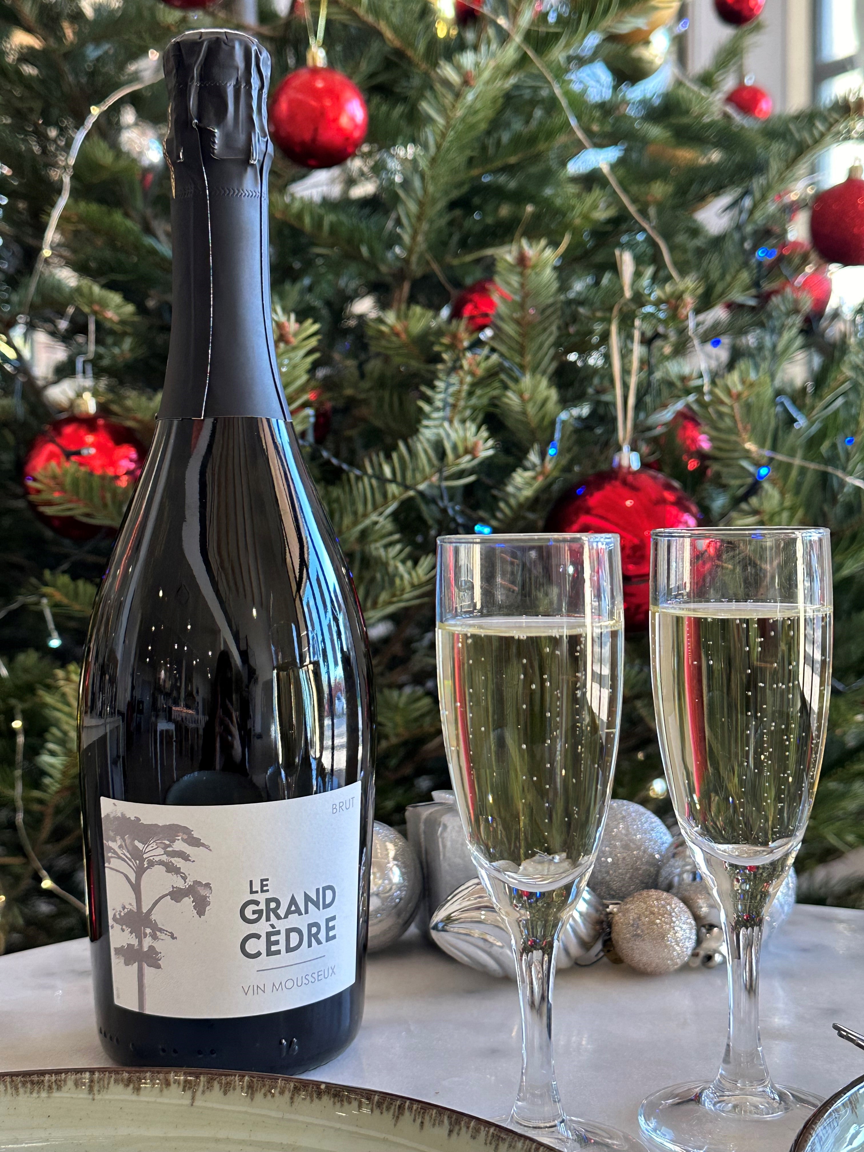 Sparkling white wine “Le Grand Cèdre” – Box of 6 bottles