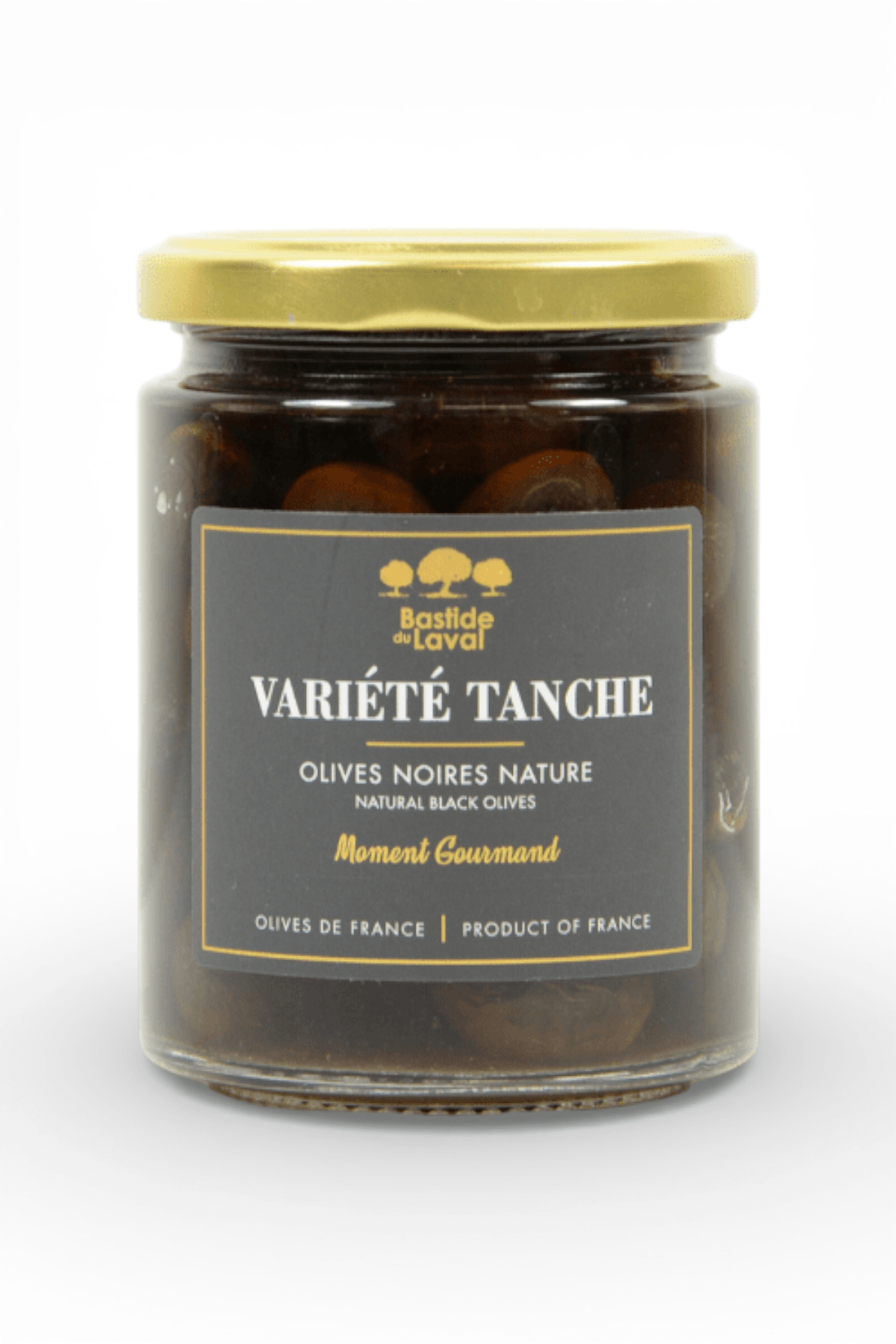 Olives noires nature - Variété Tanche