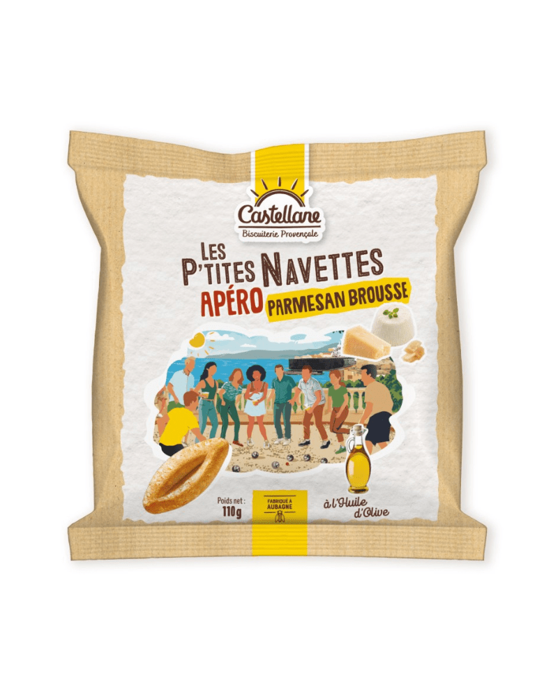 Mini Navettes à la Brousse et au Parmesan