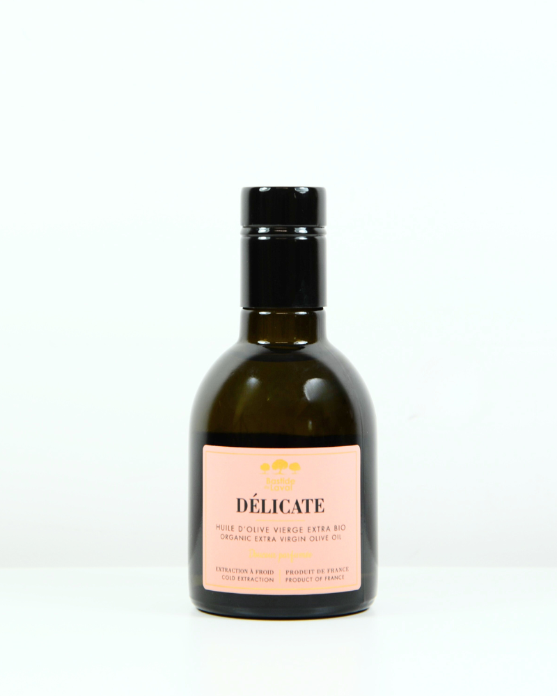 Huile d'olive DÉLICATE 25cl - nouveau cru