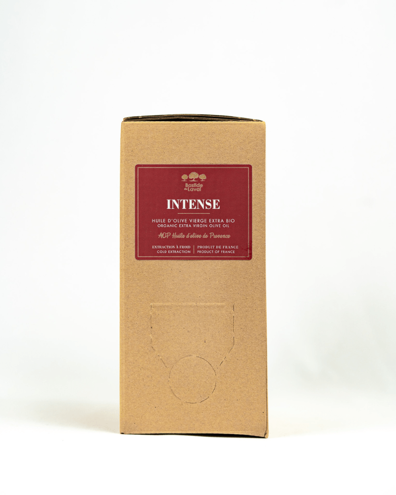 Huile d'olive bio INTENSE 3L - nouveau cru