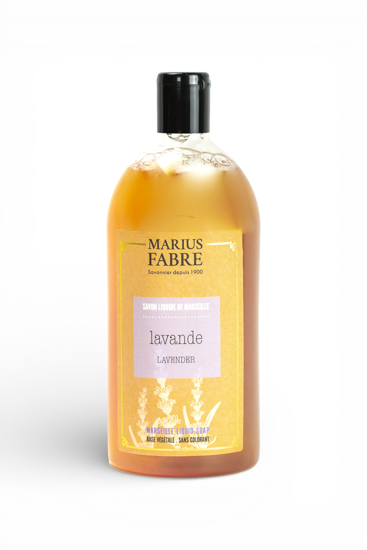 Savon liquide de Marseille Lavande recharge 1L