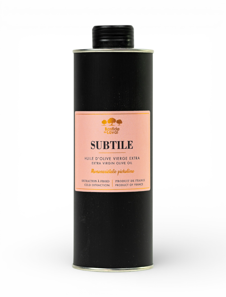 Huile d'olive SUBTILE 50cl - NOUVEAU CRU