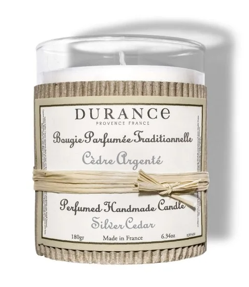 Durance scented candle - Silver Cedar