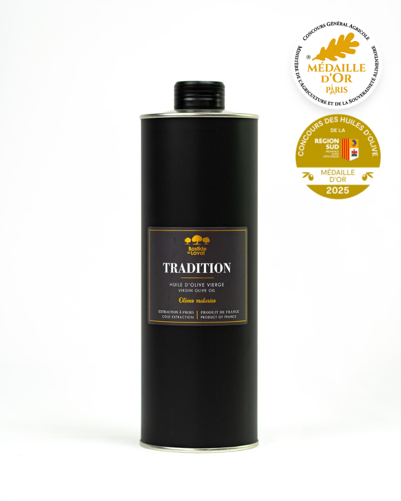 Huile d'olive TRADITION 1L - nouveau cru