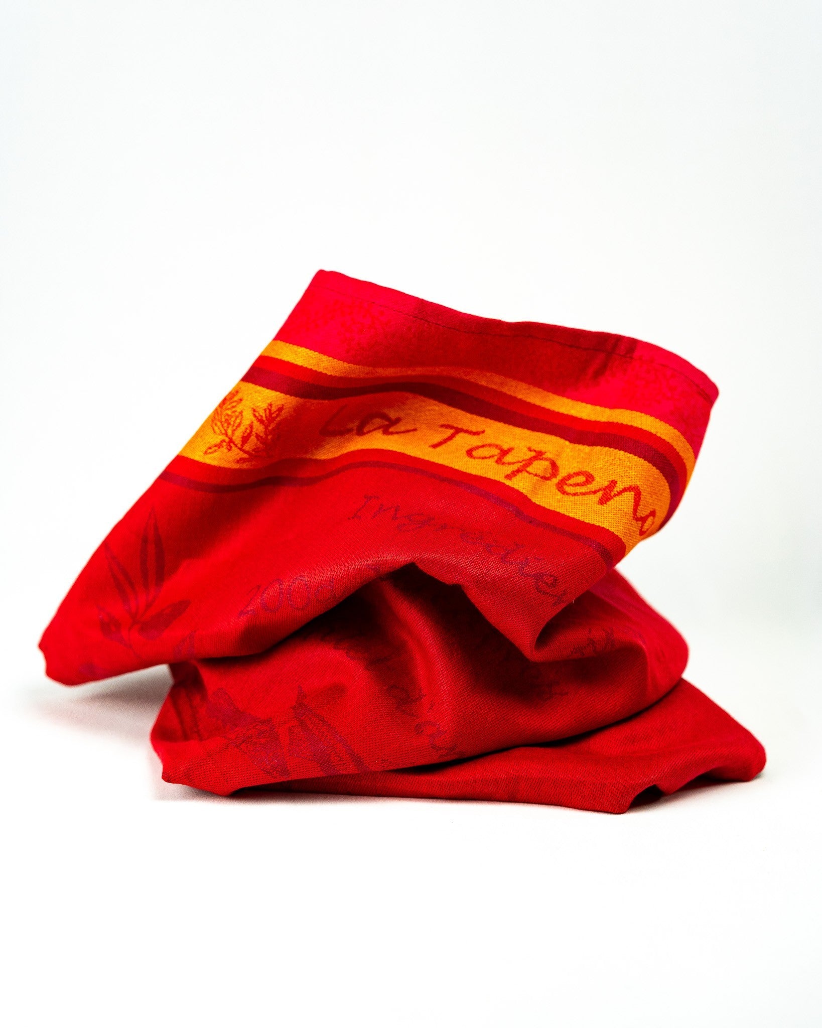 Red Tapenade Tea Towel