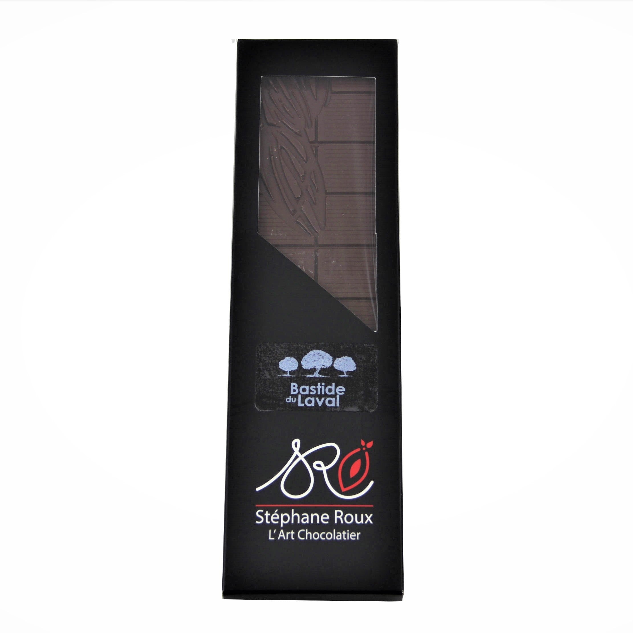 Dark chocolate bar with olive oil