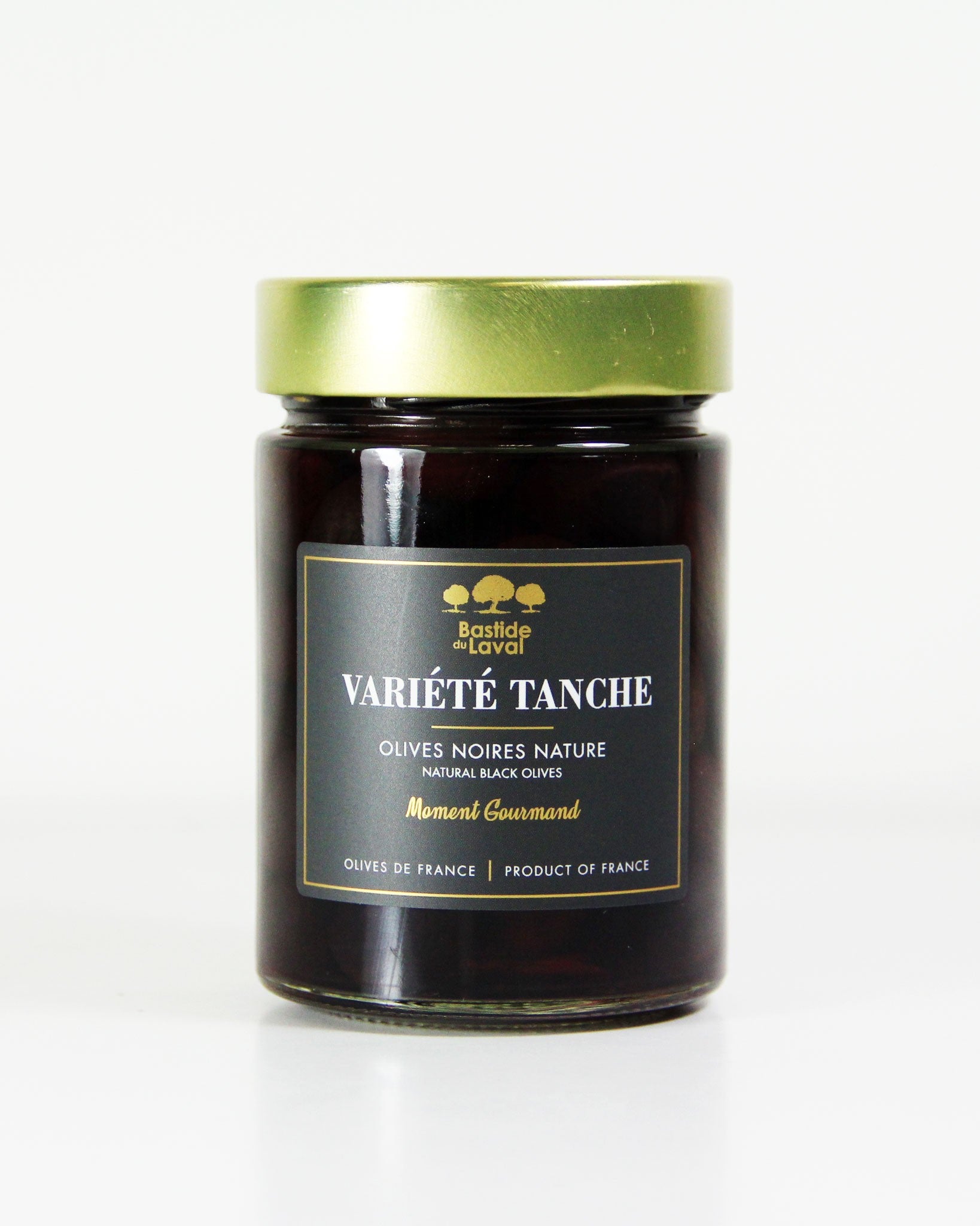 Olives noires nature - Variété Tanche