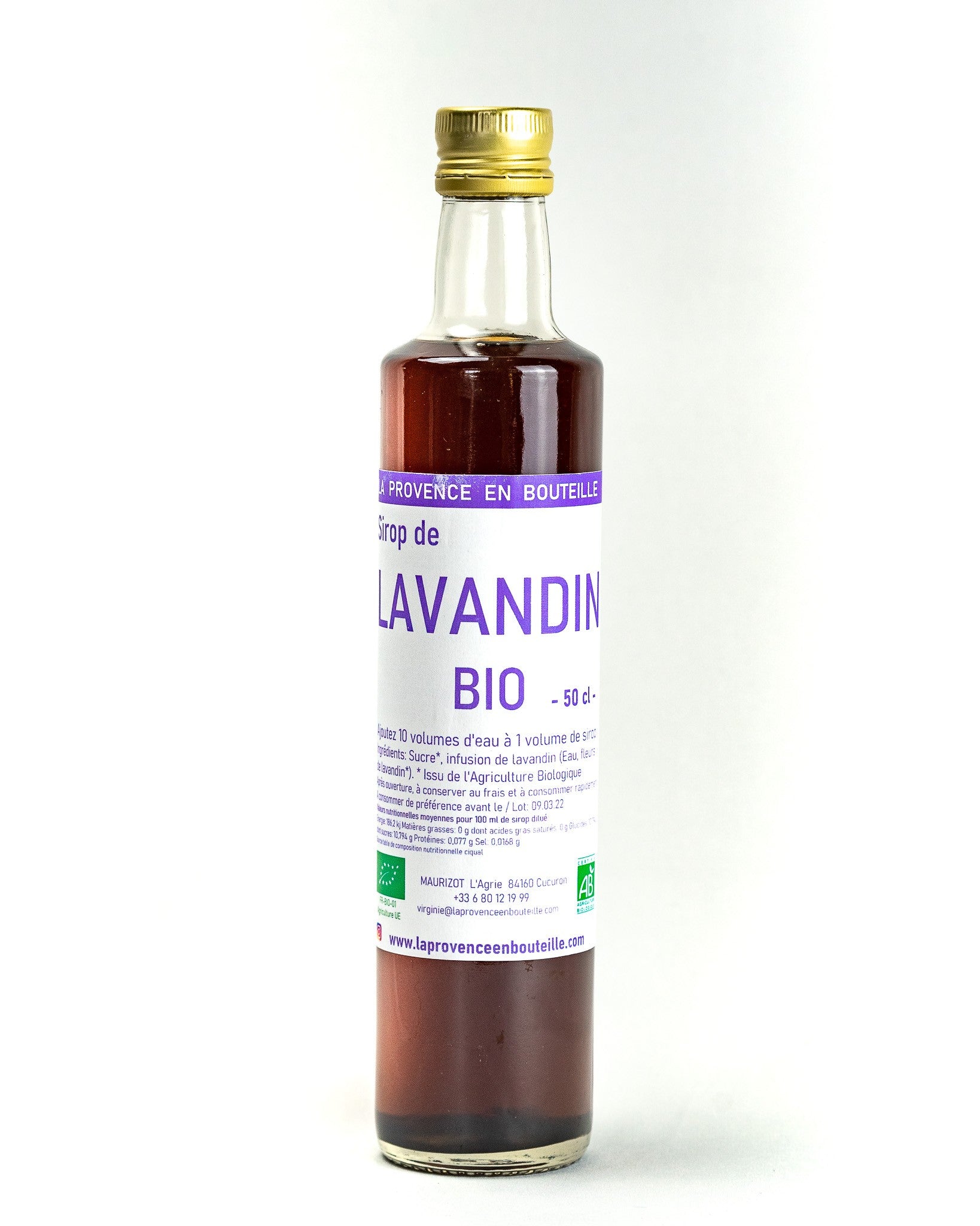 Lavandin syrup