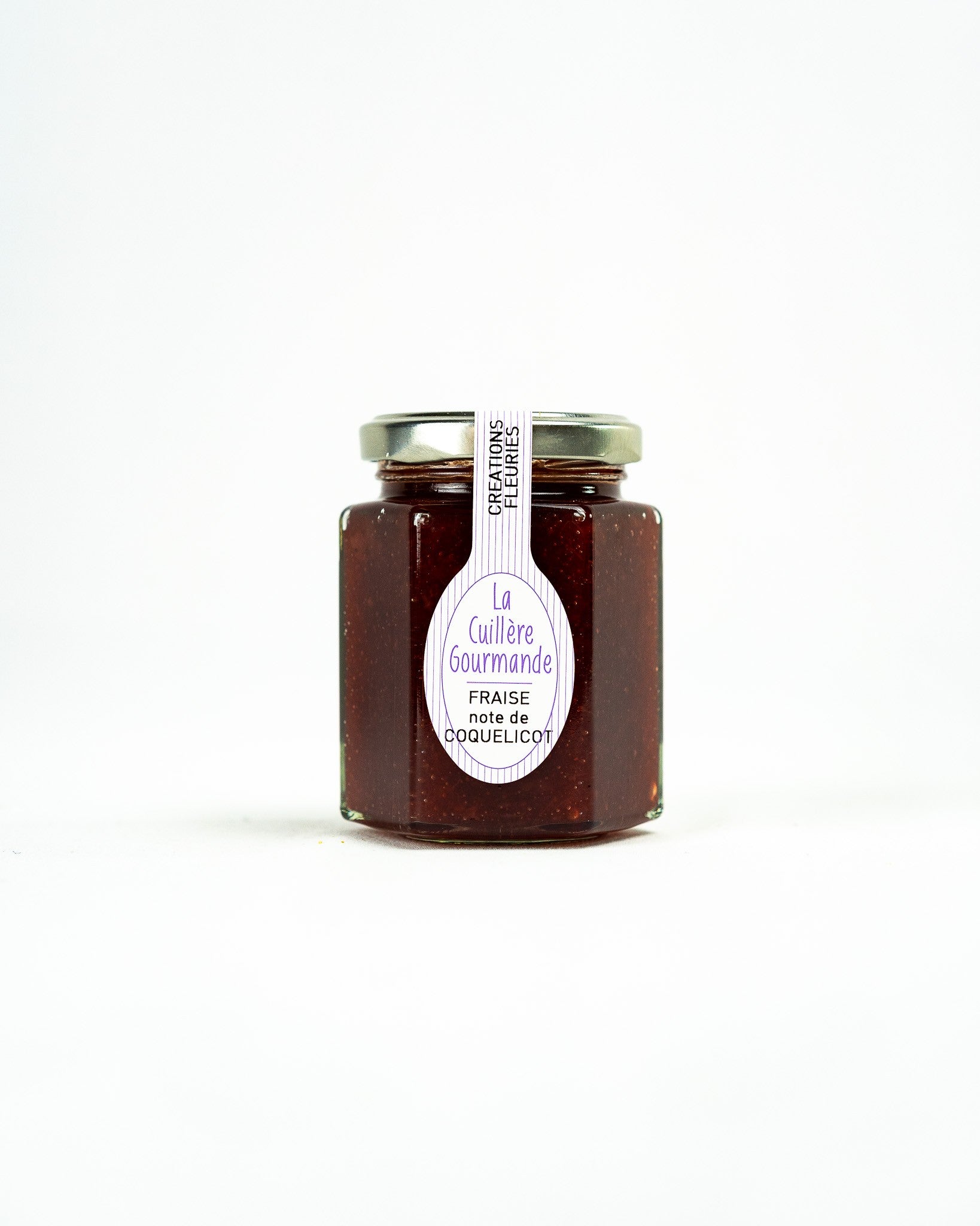 Strawberry jam and its poppy note