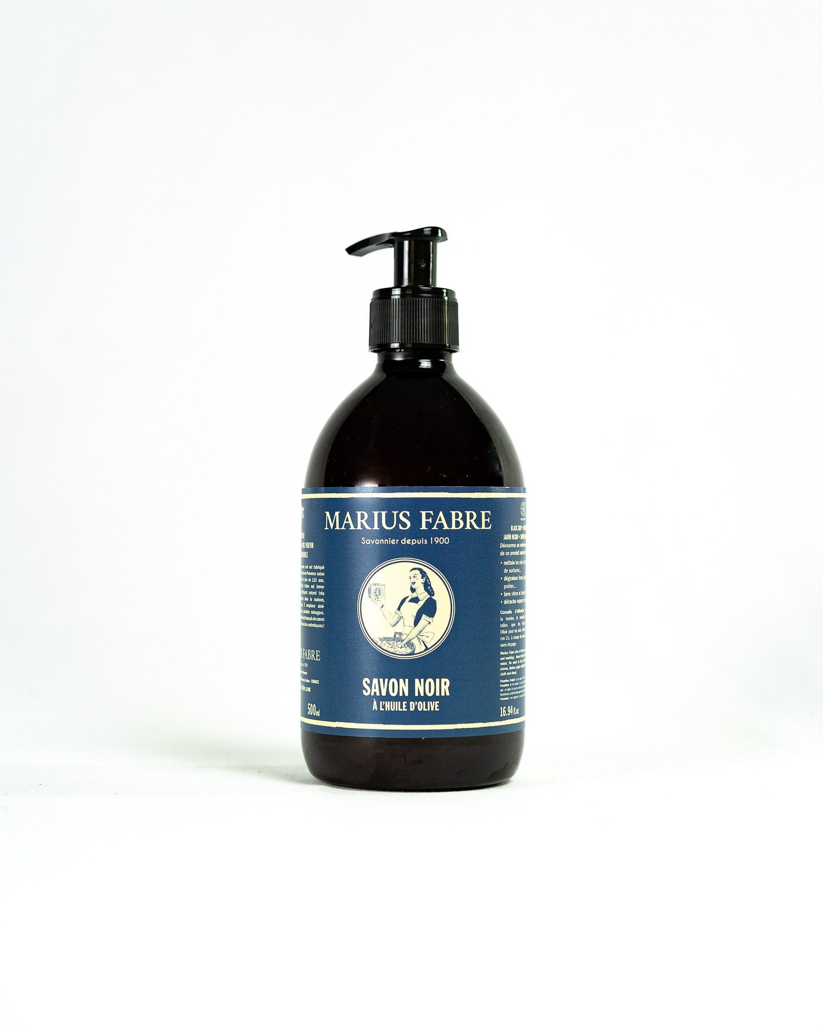 Black soap with olive oil 500ml