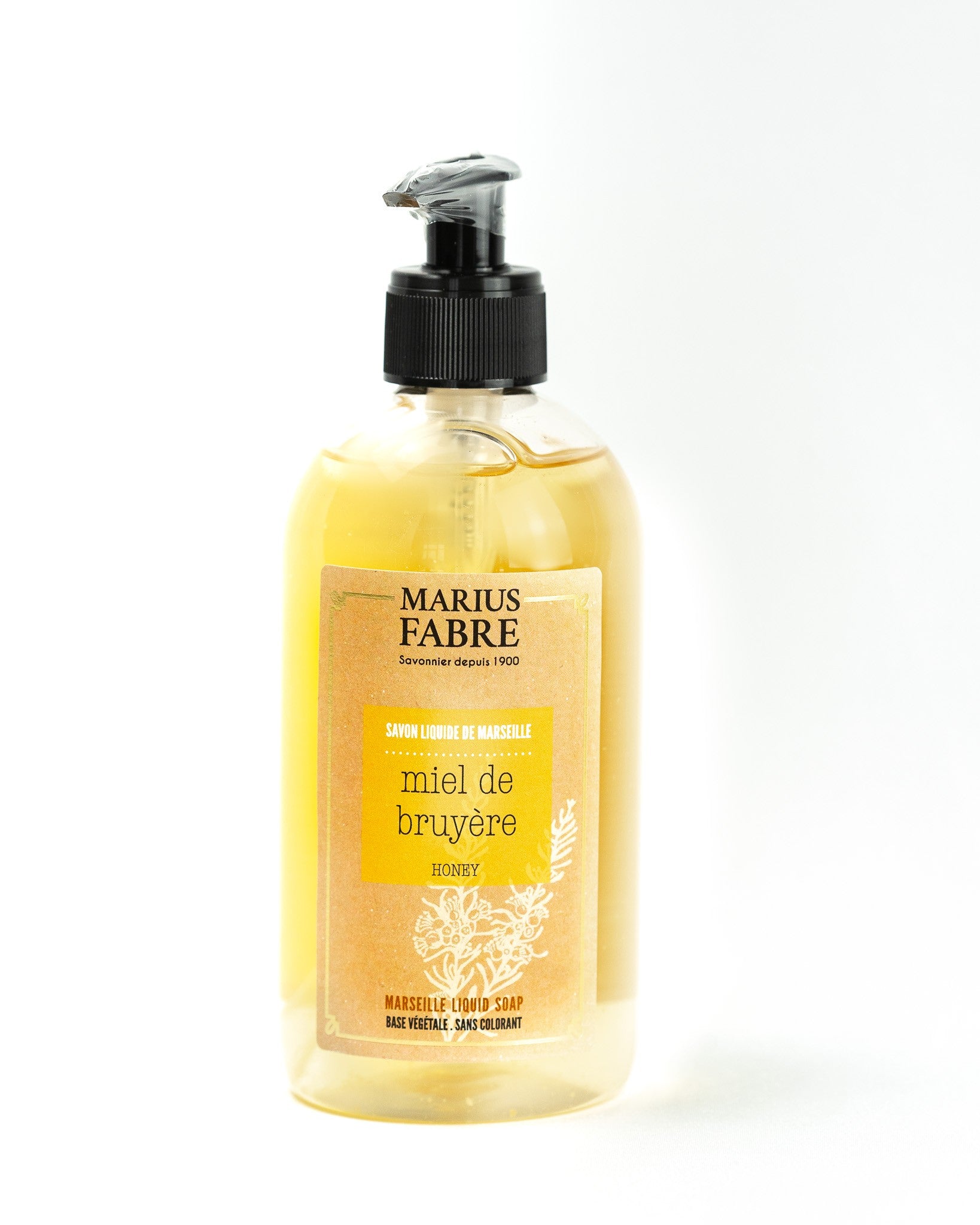 Liquid Marseille soap Honey pump 400 ml