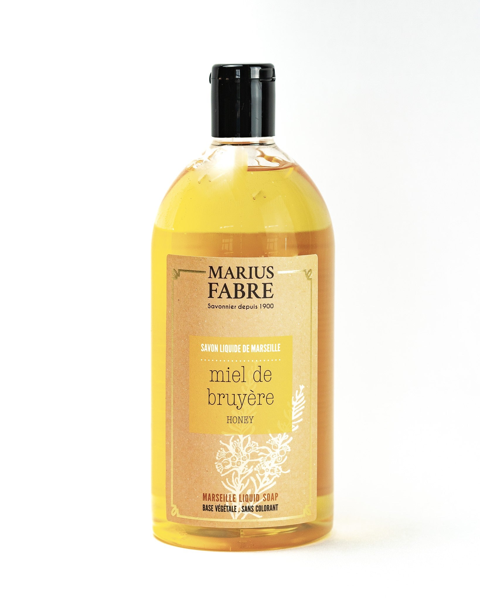 Marseille liquid soap Honey refill 1L