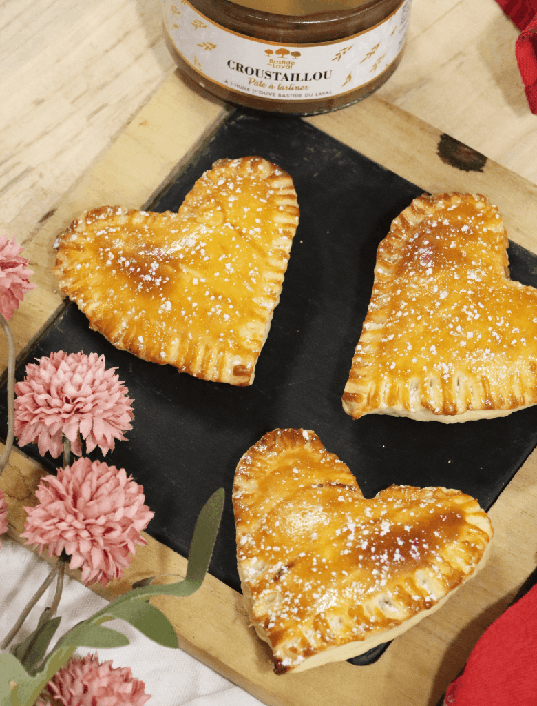 Biscuits cœur fondant au Croustaillou