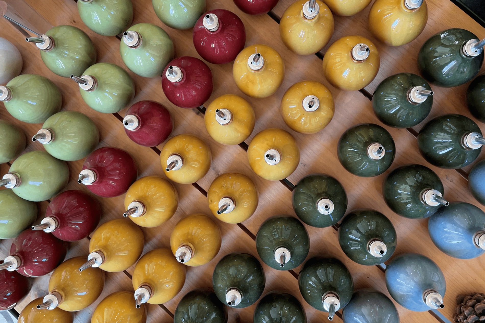Photo illustration huiliers colorés