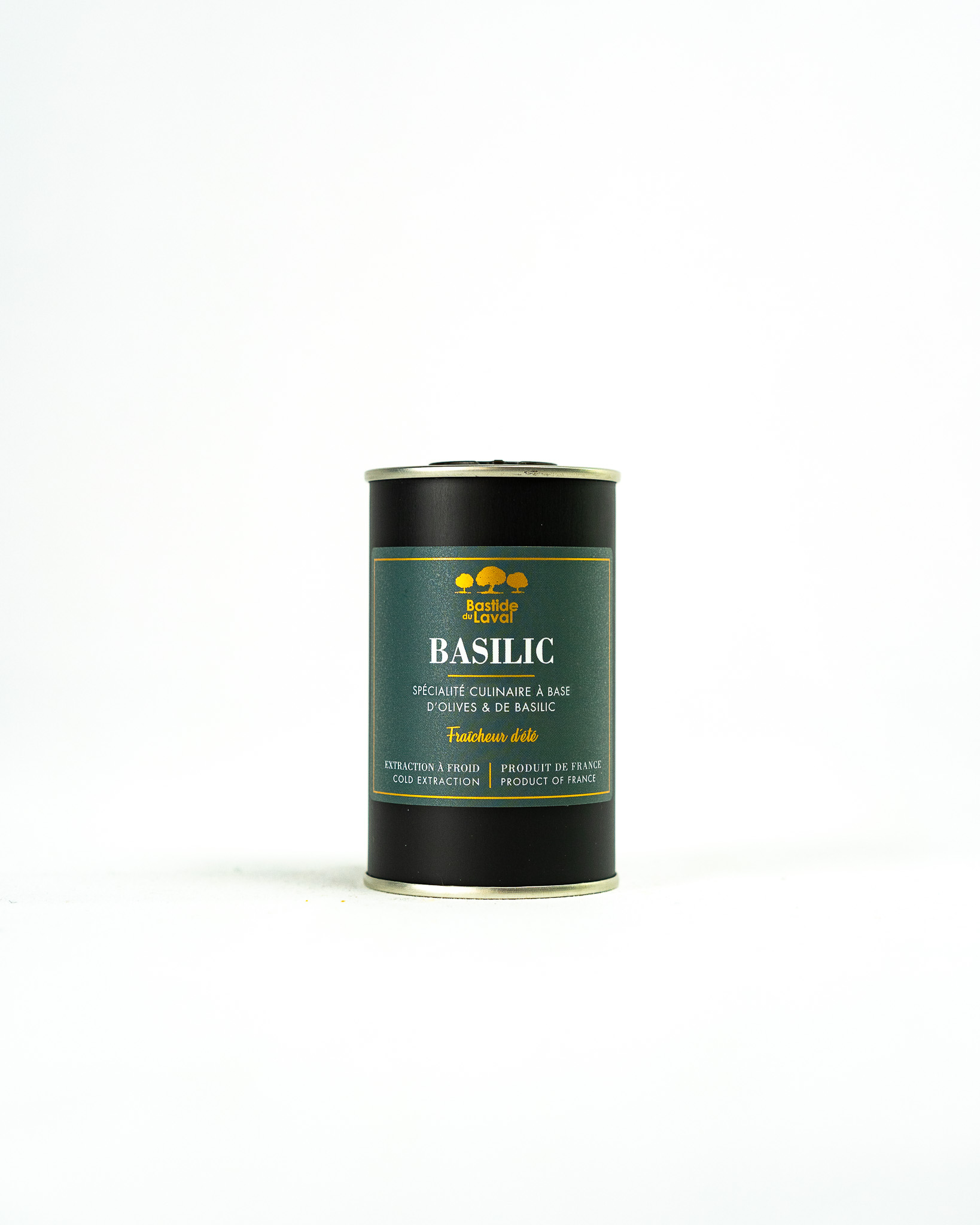 Huile d'olive au Basilic 15cl