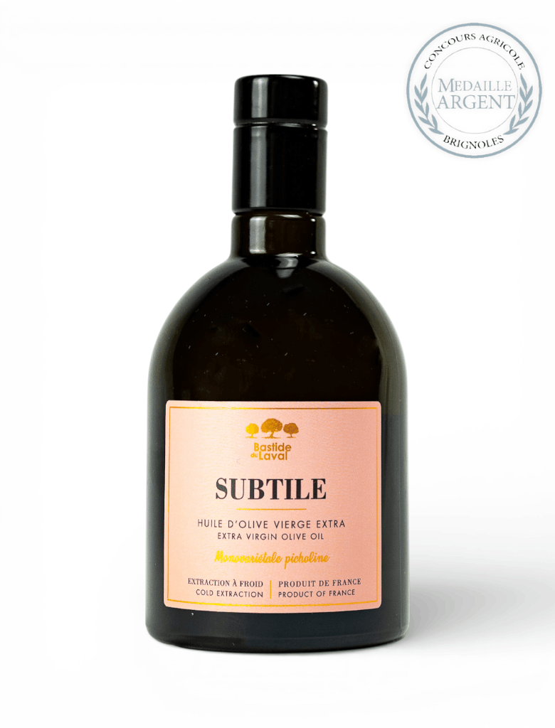 Huile d'olive SUBTILE 50cl - NOUVEAU CRU