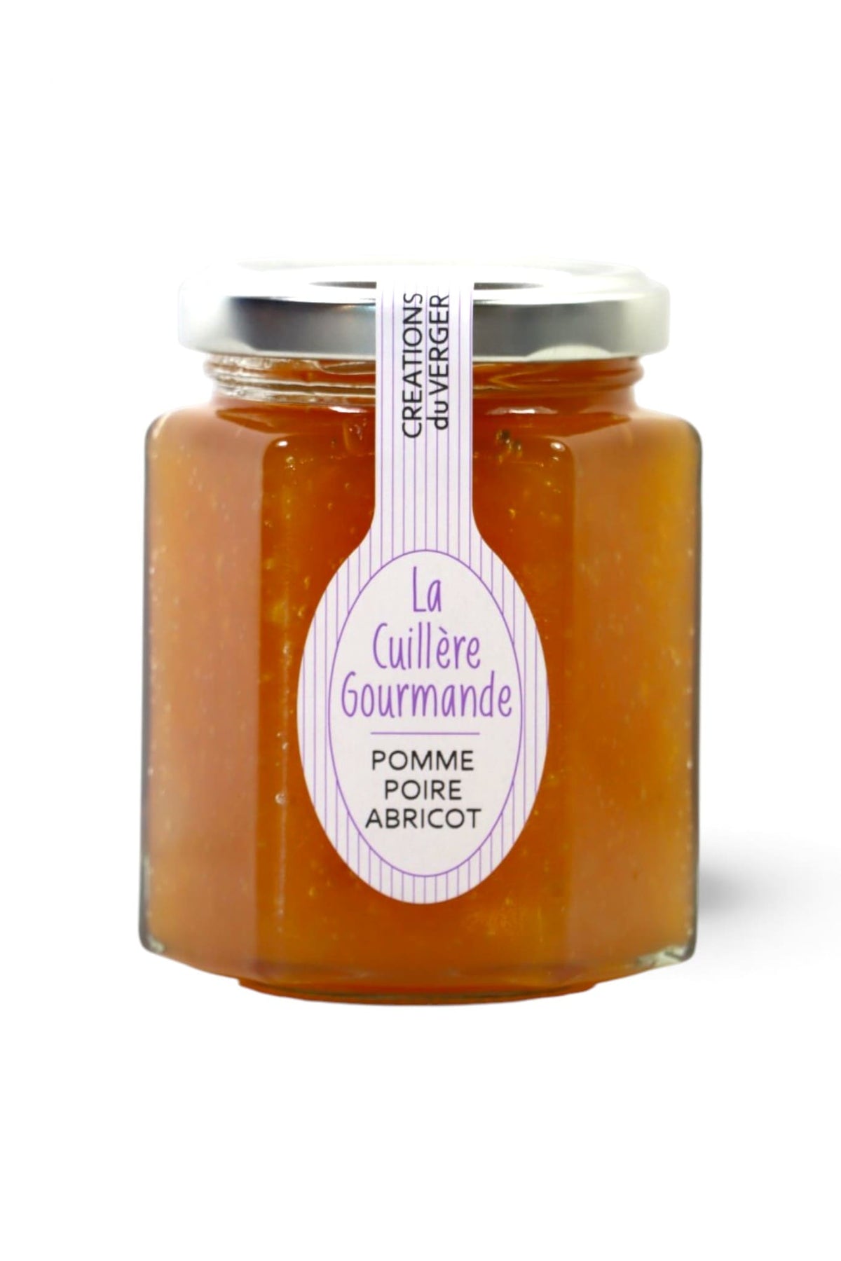 Confiture pomme, poire et abricot