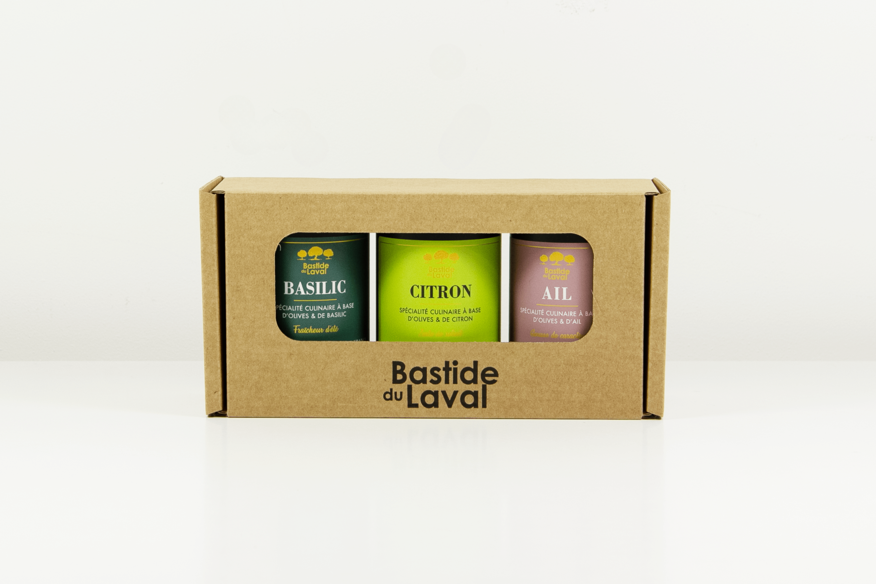 Trio découverte Huiles d'olive aromatisées - nouveau cru