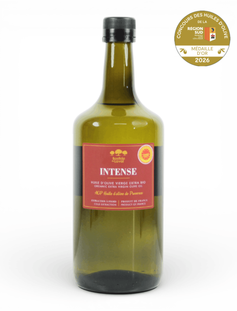 Huile d'olive bio INTENSE 1L - NOUVEAU CRU