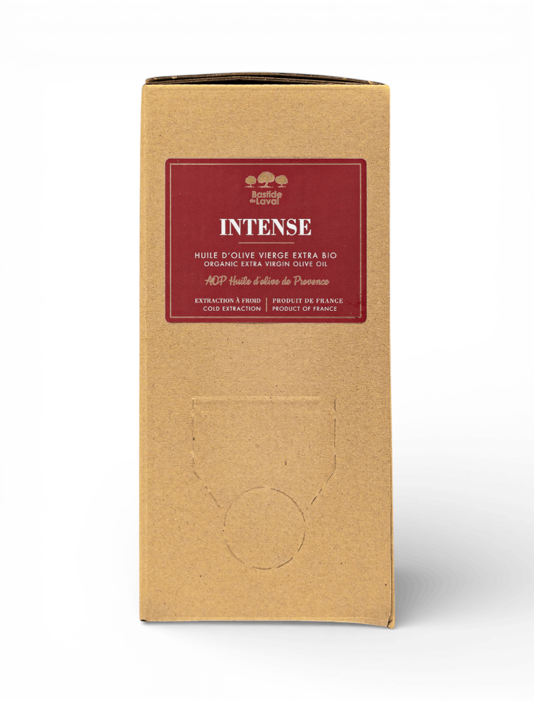 Huile d'olive bio INTENSE 3L - NOUVEAU CRU