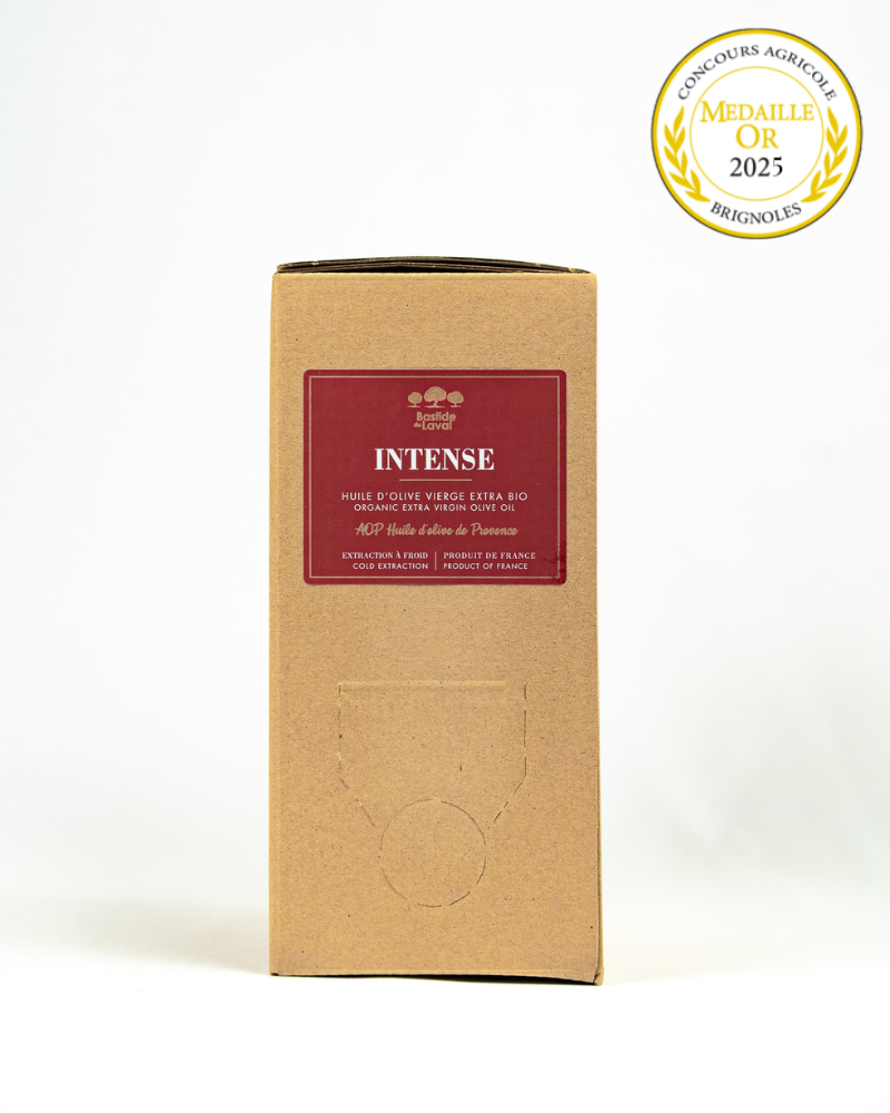 INTENSE Bio-Olivenöl 3L - neue Ernte 