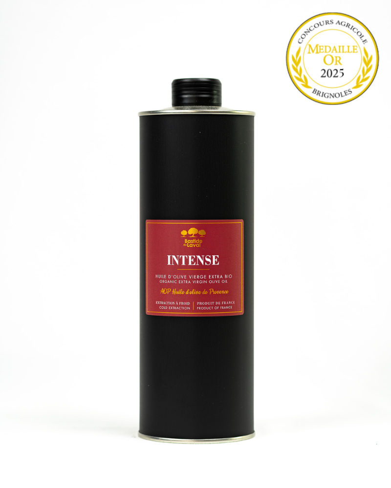 INTENSE Bio-Olivenöl 1L - neue Ernte 
