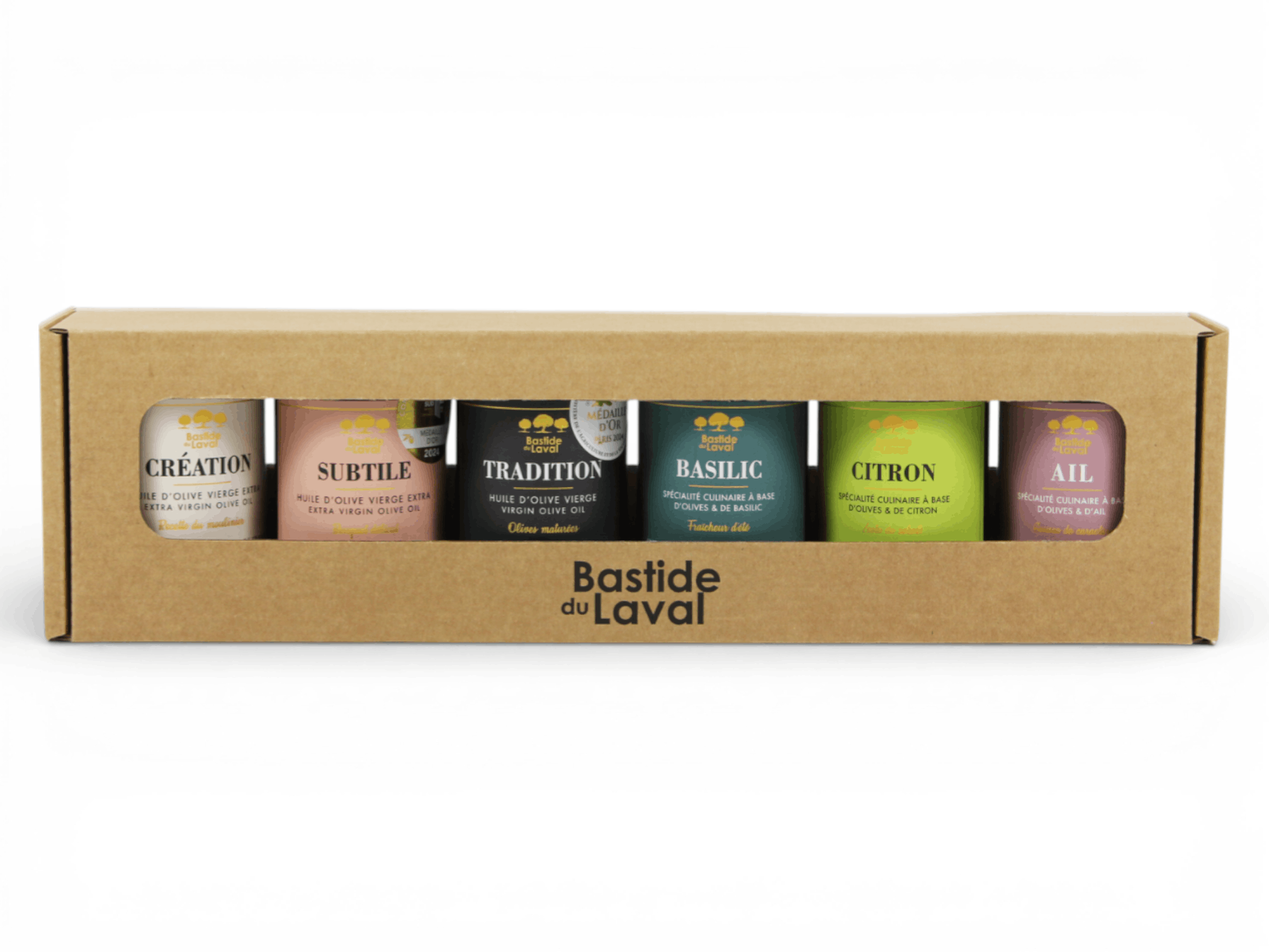 Coffret découverte 6 huiles d'olive - ANCIEN CRU