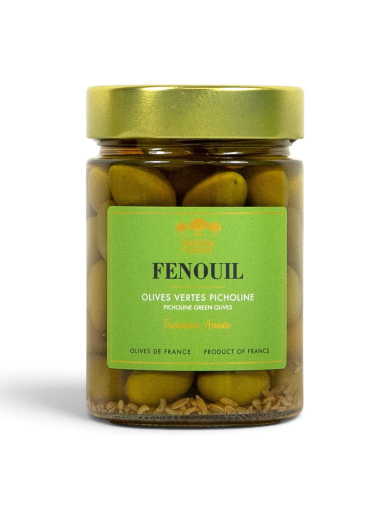 Olives vertes Picholine au Fenouil