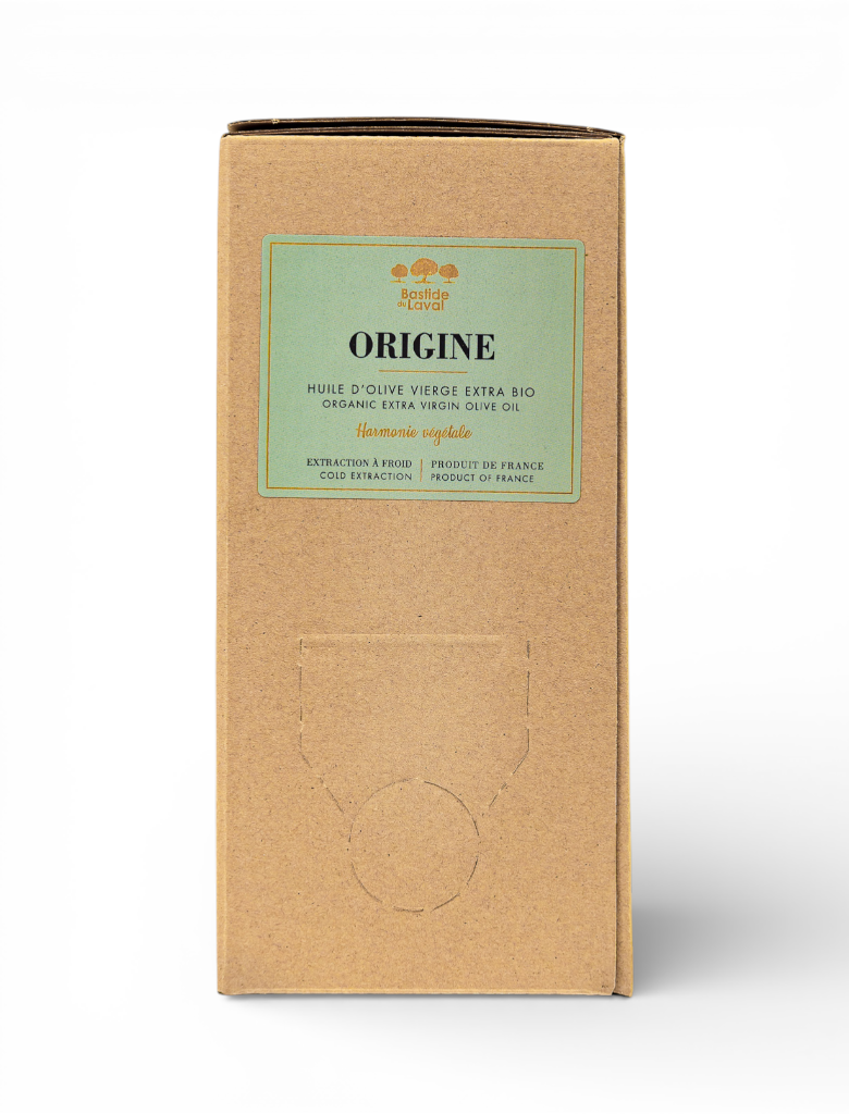 Huile d'olive bio ORIGINE 3L - NOUVEAU CRU