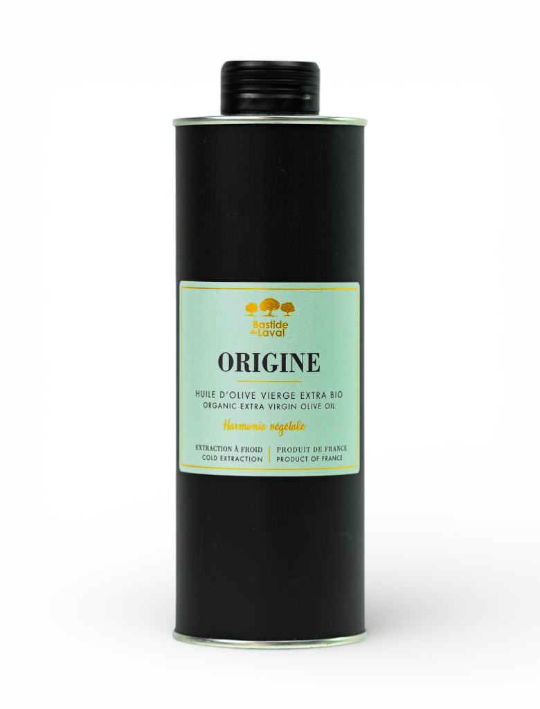 Huile d'olive bio ORIGINE 50cl - NOUVEAU CRU