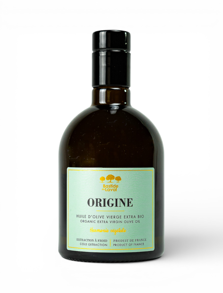 Huile d'olive bio ORIGINE 50cl - NOUVEAU CRU